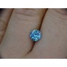 1,91 CT 8,35 mm Moissanit Moissanite Niebieski Intense BLUE
