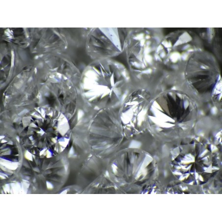 1,25 mm Diament Brylant Laboratoryjny Syntetyczny HPHT małe drobne