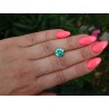 4,91 CT 11,75 mm Moissanit Zielony Excellent