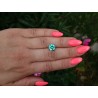 4,91 CT 11,75 mm Moissanit Zielony Excellent