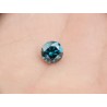 0,53 CT 5,00 mm Blue Diamond Certificate