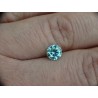 0,67 CT 5,70 mm Moissanit Moissanite Niebieski BLUE