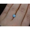 0,65 CT 5,75 mm Moissanit Moissanite Niebieski BLUE