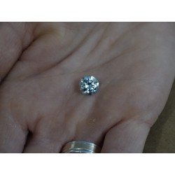 1,47 CT 7,35 mm Moissanit Moissanite Błękitny BLUE