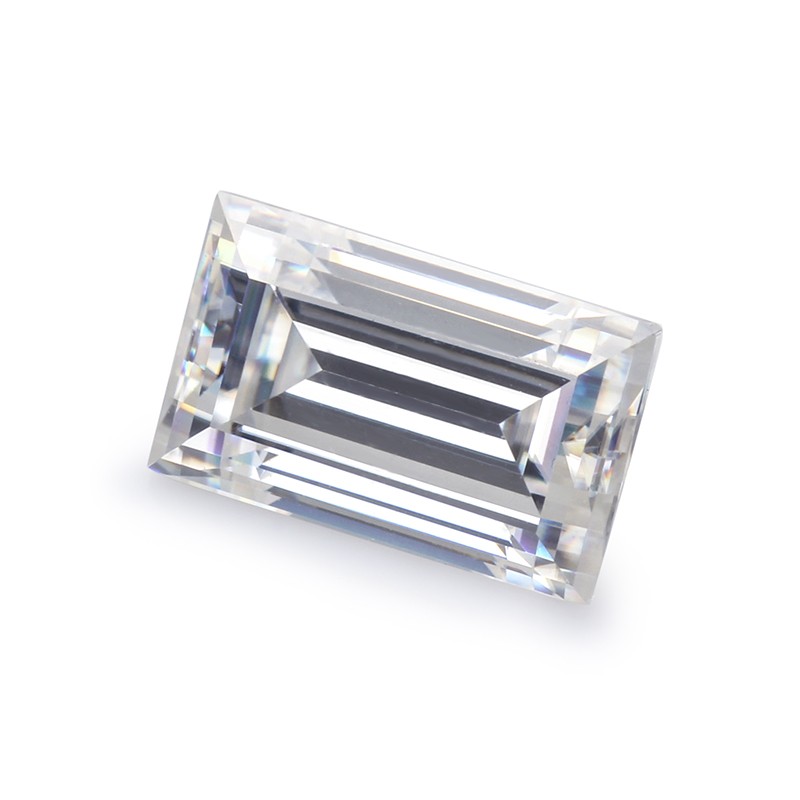 2,5x5,0 mm/D-E/1CT Moissanit Baguette