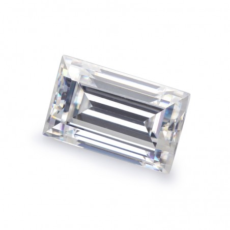 2,5x5,0 mm/D-E/1CT Moissanit Baguette