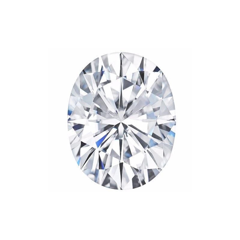 5x7 mm/D-E/Moissanite Oval