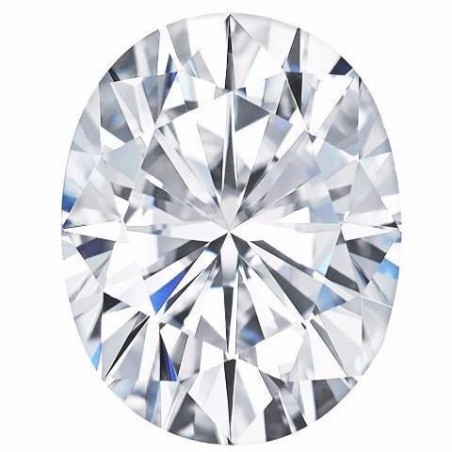 5x7 mm/D-E/Moissanite Oval
