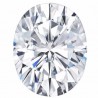 9x11mm/D-E/Moissanit Oval