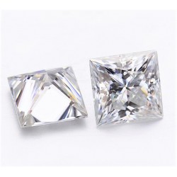 5,5x5,5 mm/F-G Moissanit Princess