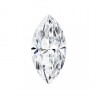 2,5x5 mm/F-G/1CT Moissanit Marquise Markiza
