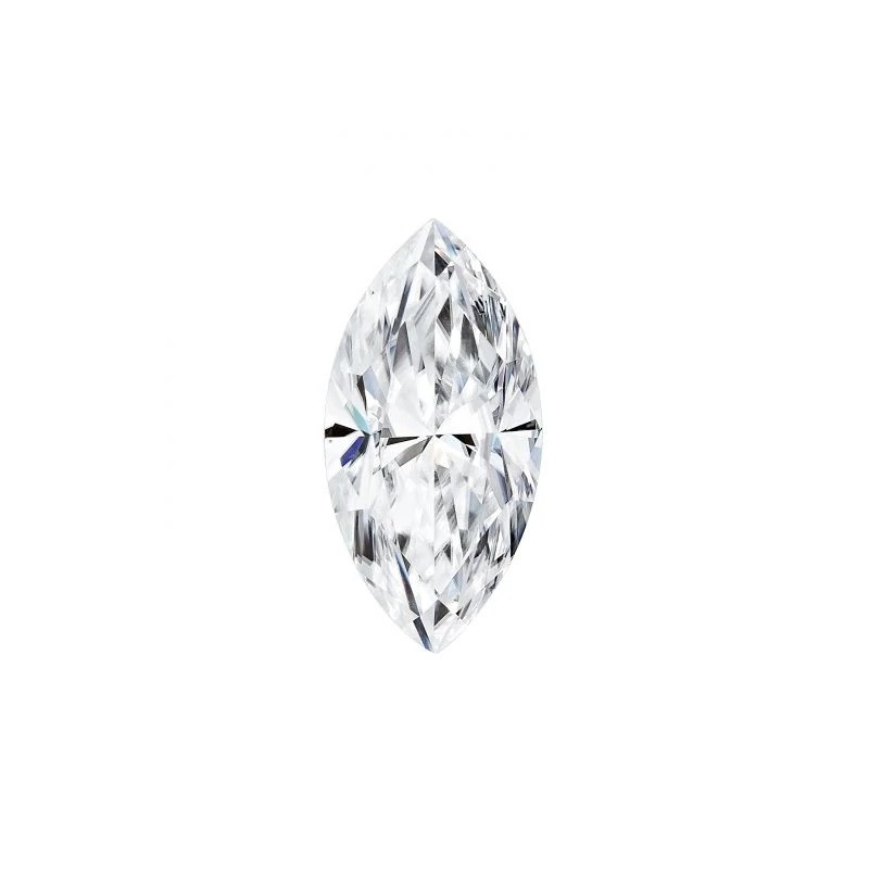 4,5x9 mm/D Moissanit Marquise Markiza
