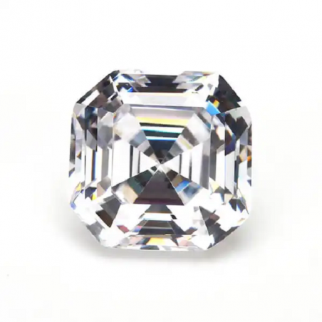 10,5 mm/D-E/Moissanit ASSCHER