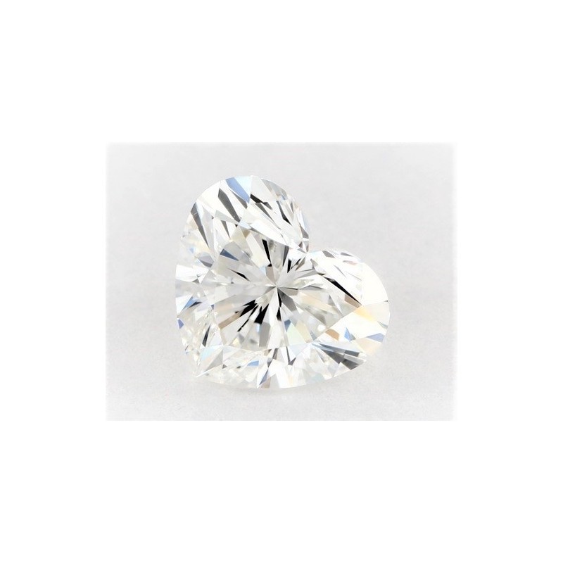 7,5 mm/D-E Moissanit Heart