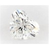 7,5 mm/D-E Moissanit Heart