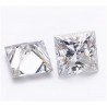 3,5 mm/D-E/1 CT Moissanite Princess