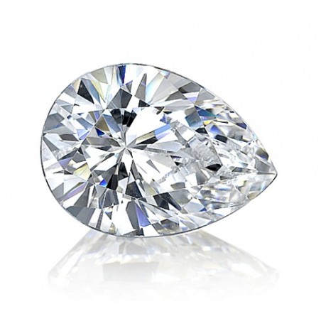 8x12 mm/D-E Moissanite PEAR