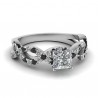 1,3 mm/Czarny Moissanit Moissanite Diament Brylant