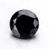 4 mm/Czarny Moissanit Moissanite Diament Brylant