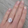 4x6 mm/F-G Moissanit PEAR